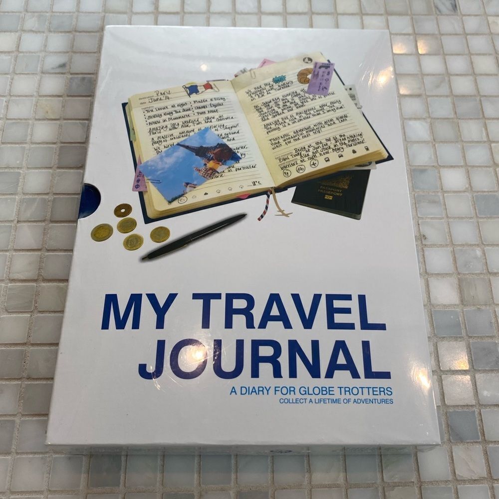 My Travel Journal - A Diary for Globe Trotters NIB